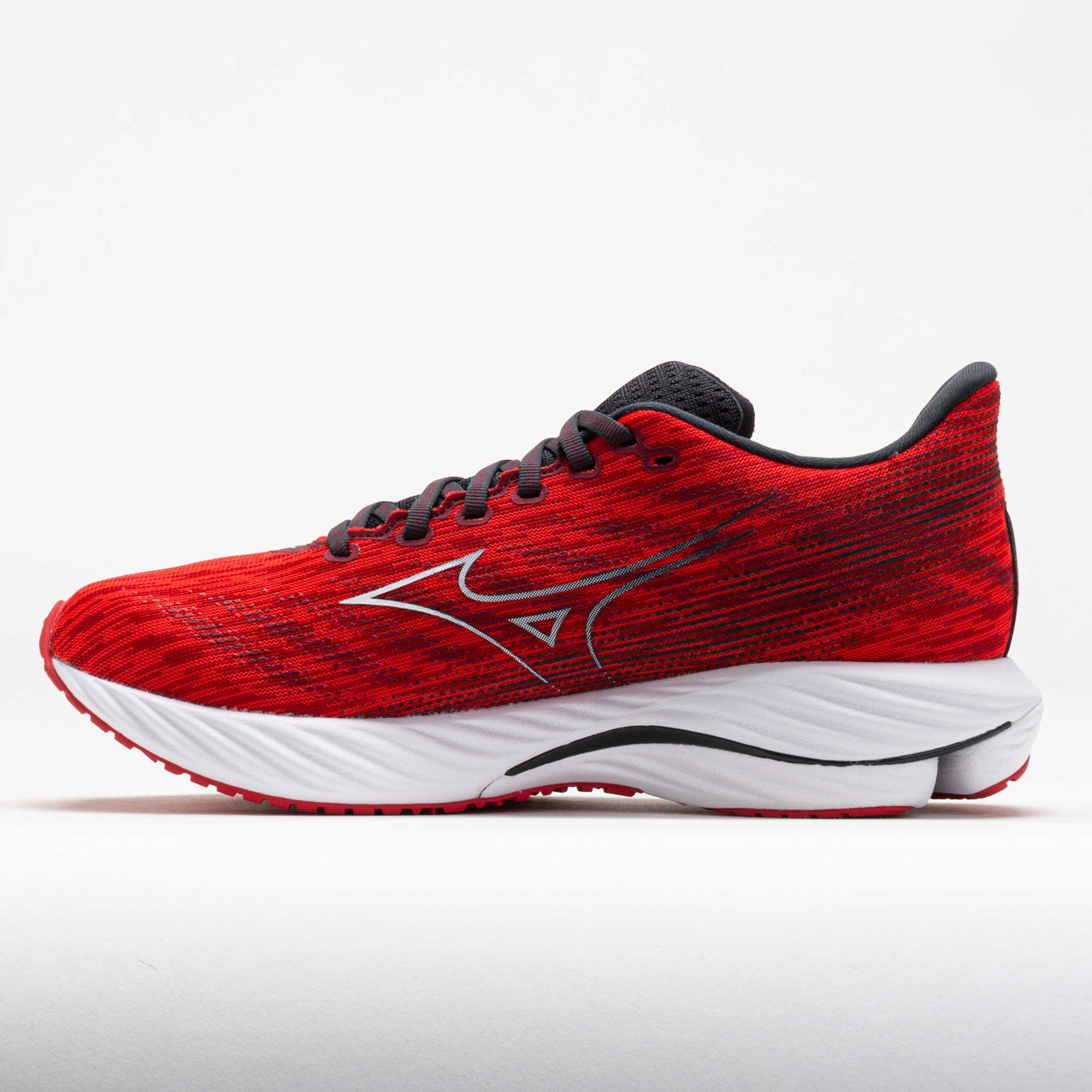Mizuno Wave Rider 28 Mens High Risk Red/White - Image 2