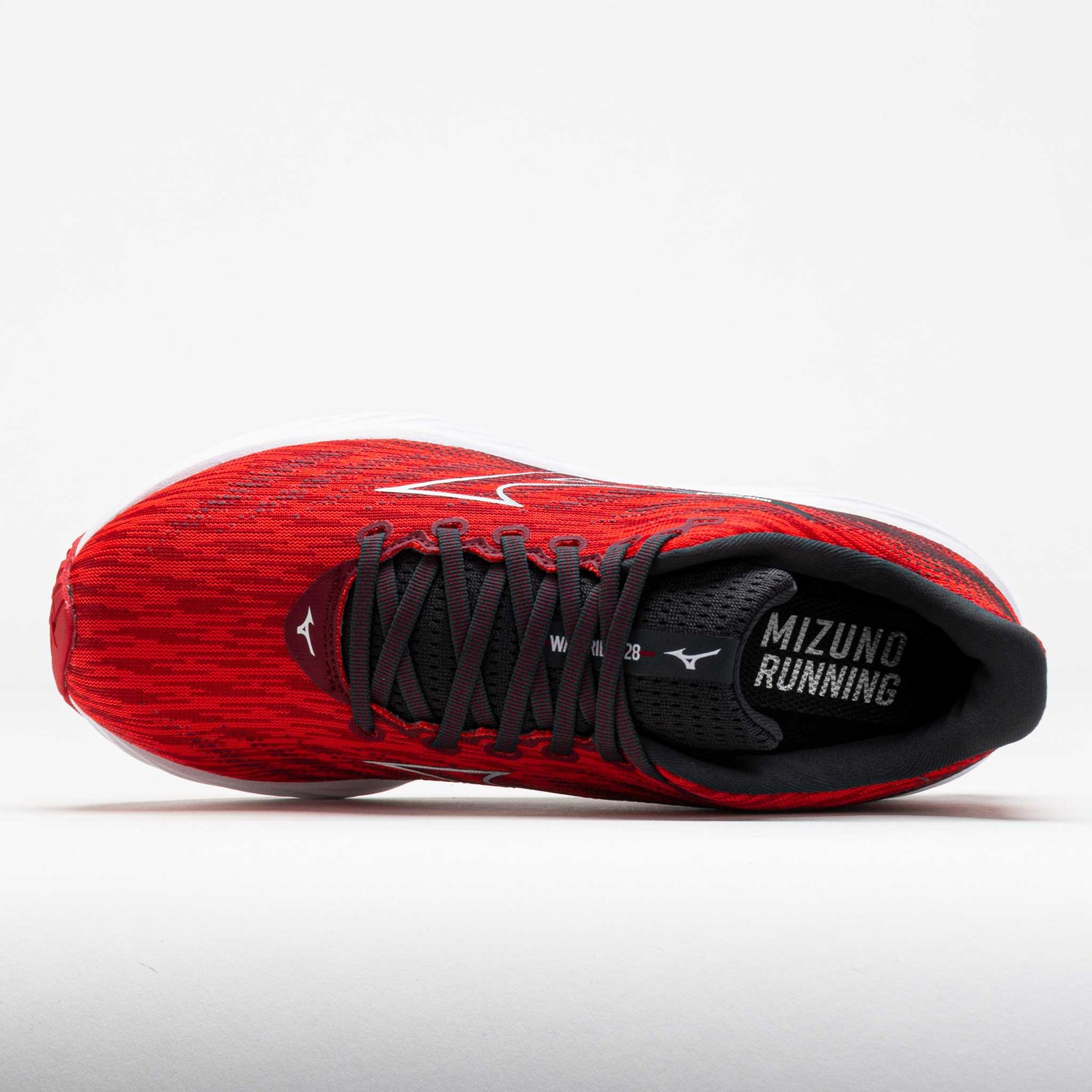 Mizuno Wave Rider 28 Mens High Risk Red/White - Image 3