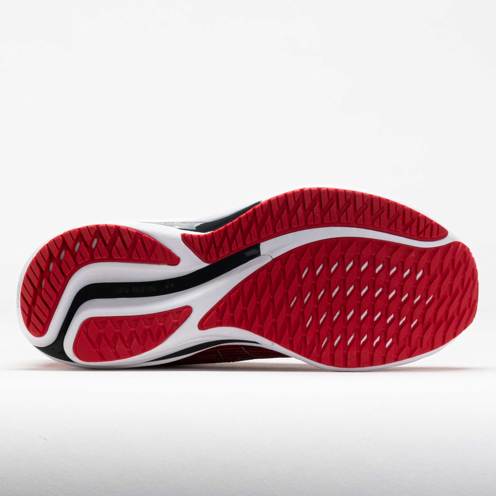 Mizuno Wave Rider 28 Mens High Risk Red/White - Image 4