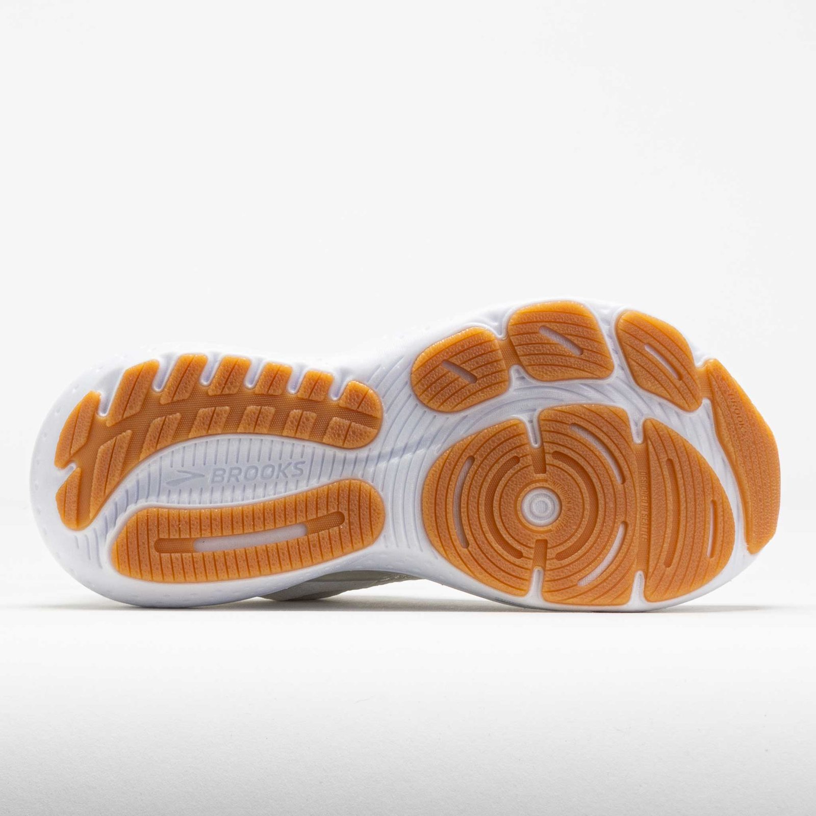 Brooks Glycerin 21 Womens White/Silver/Biscuit - Image 4