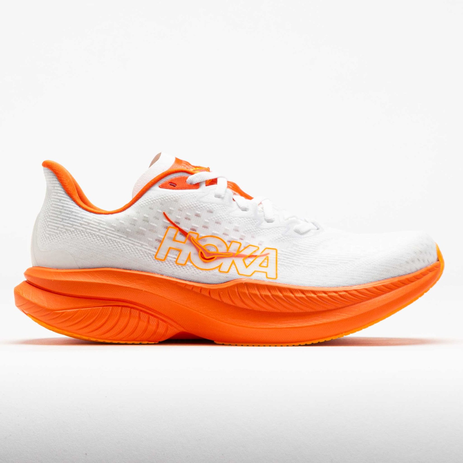 HOKA Mach 6 Mens Frost/Lava