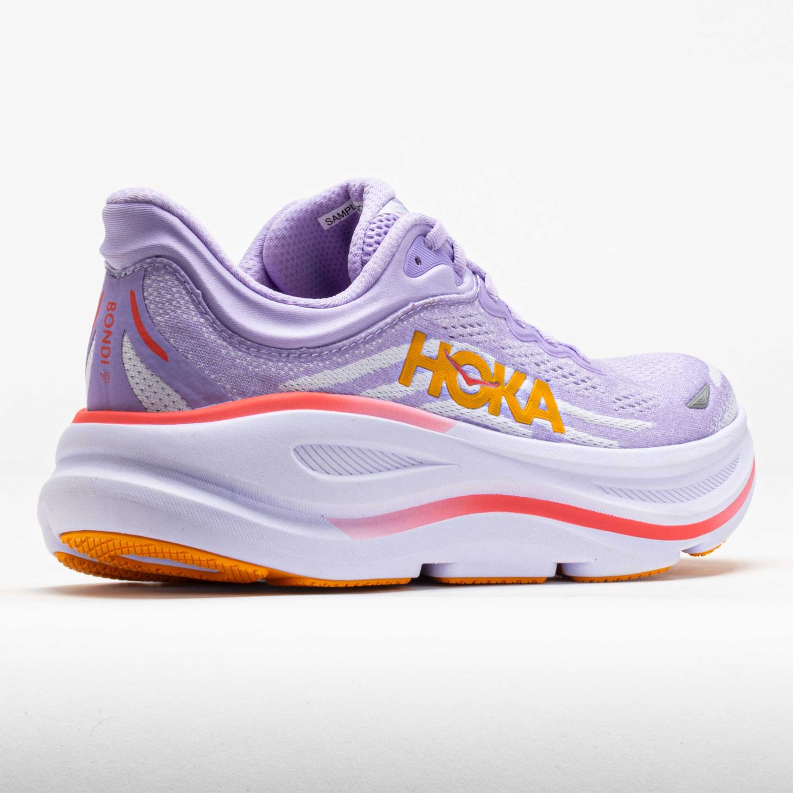 HOKA Bondi 9 Womens Aster Flower/Starlight Glow - Image 6