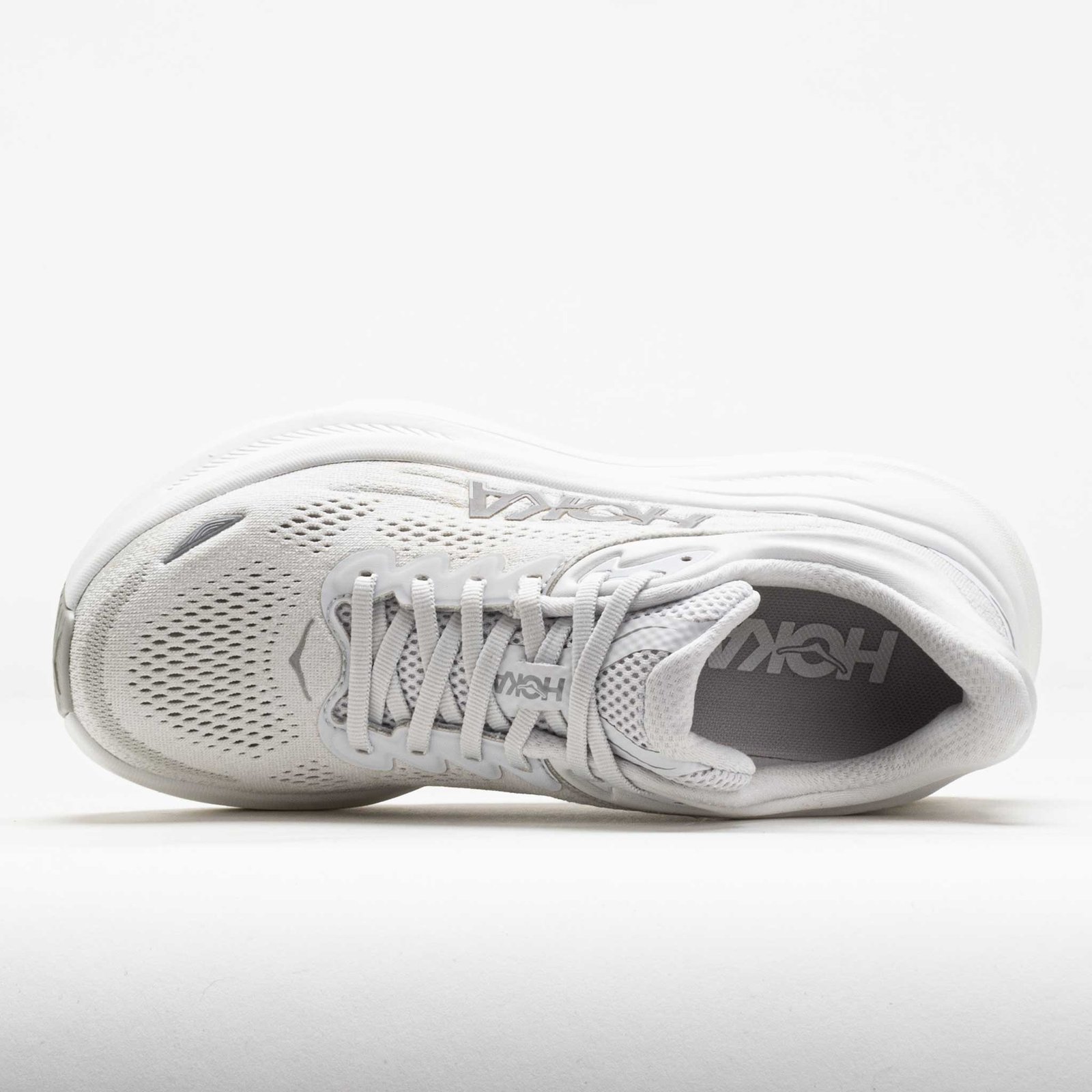 HOKA Bondi 9 Womens Stardust/Silver - Image 3