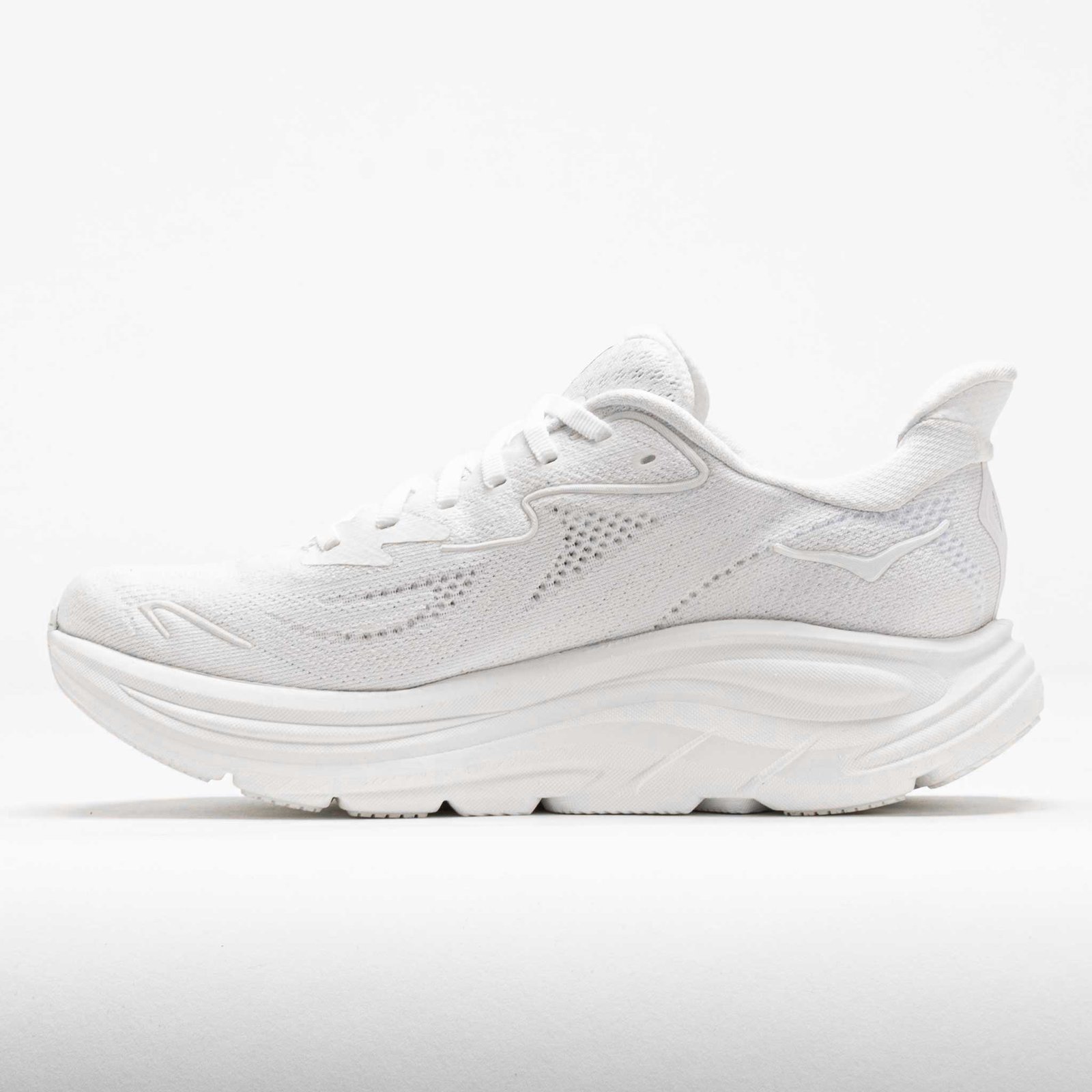 HOKA Clifton 10 Womens White/White - Image 2