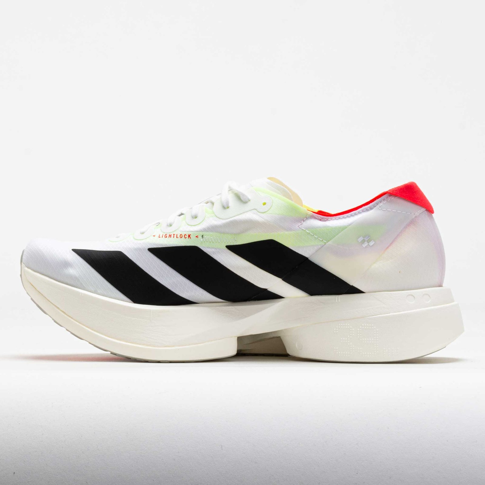 adidas Adizero Adios Pro 4 Womens White/Black/Silver Metallic - Image 2