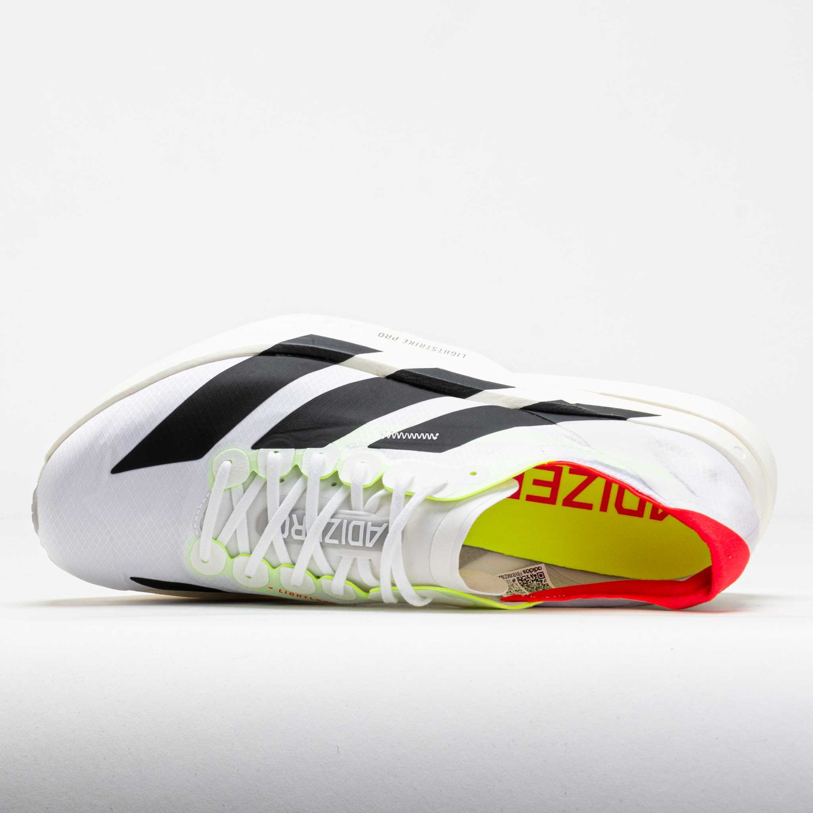 adidas Adizero Adios Pro 4 Womens White/Black/Silver Metallic - Image 3