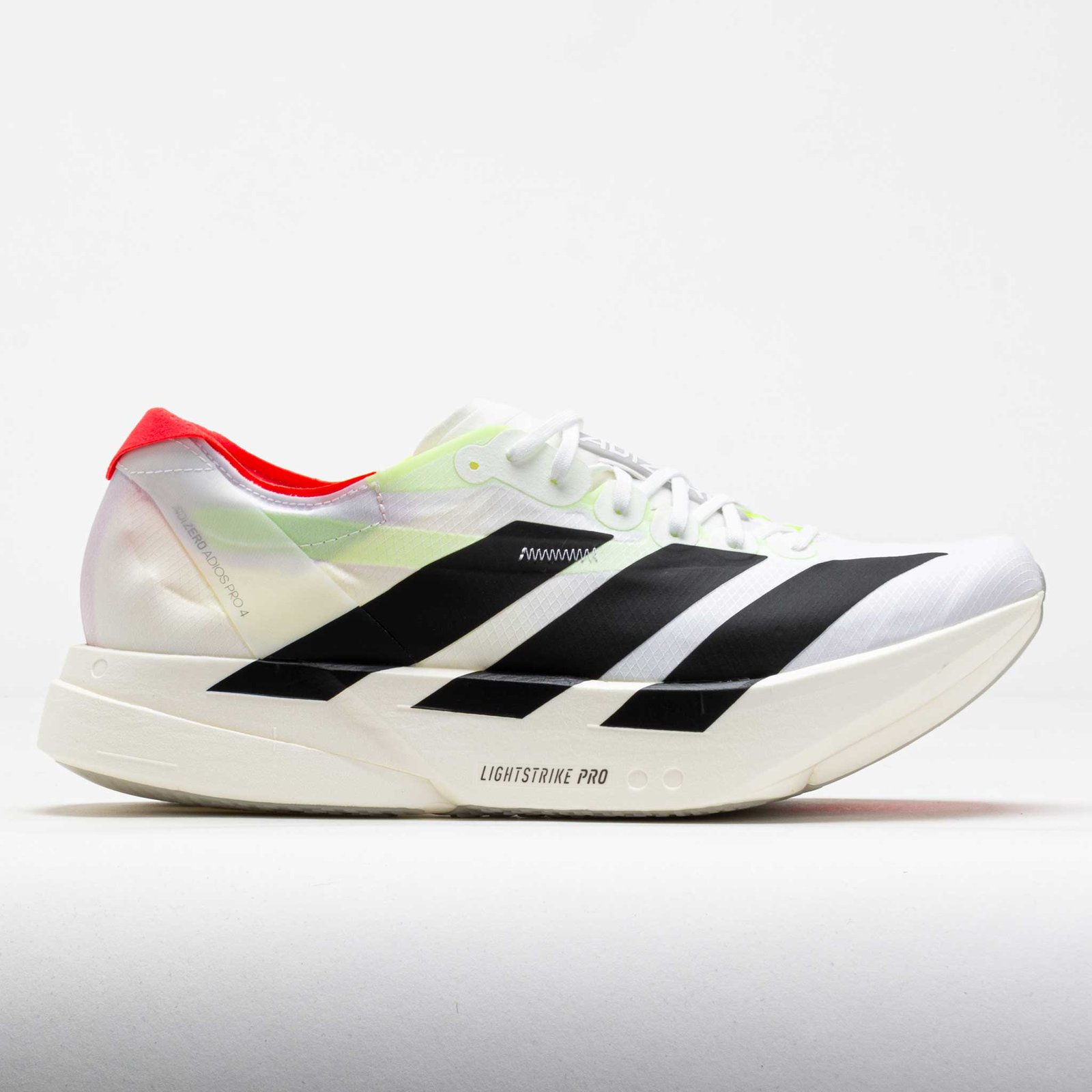 adidas Adizero Adios Pro 4 Womens White/Black/Silver Metallic