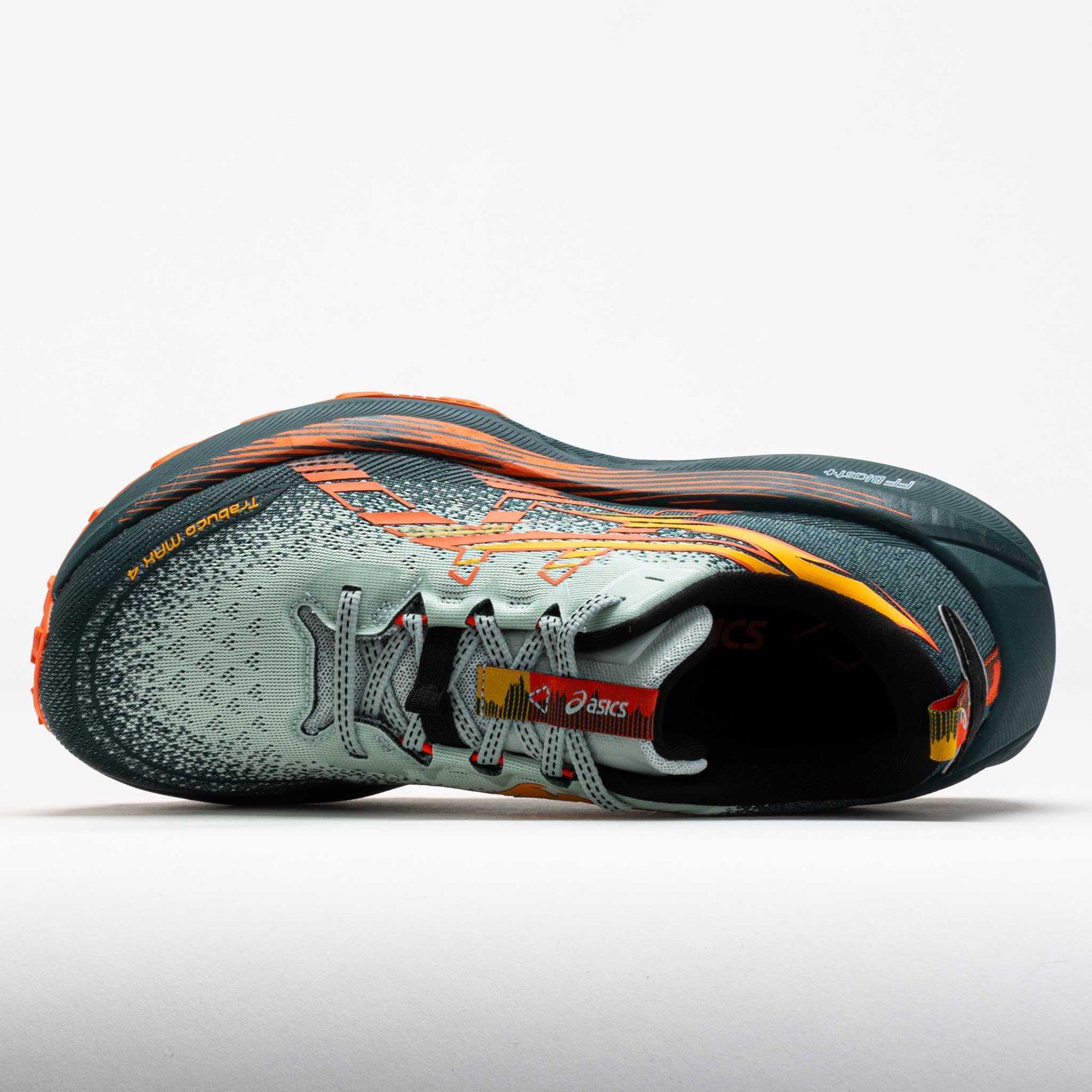 ASICS Trabuco Max 4 Mens Cold Moss/Nova Orange - Image 3