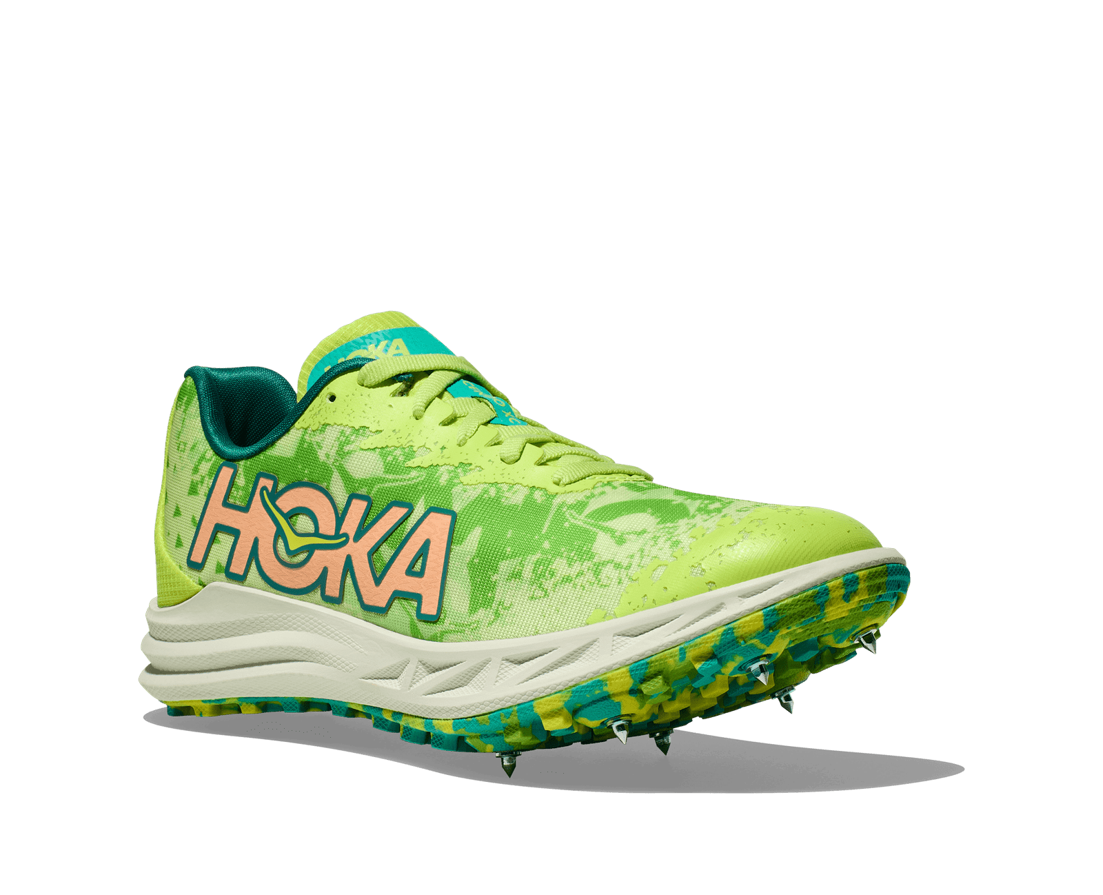 Unisex Crescendo XC Spikes (LLC - Lettuce/Electric Lime) - Image 3
