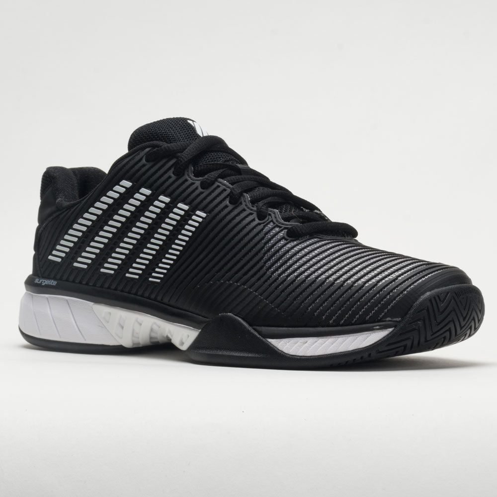 K-Swiss Hypercourt Express 2 Mens Black/White/High Rise - Image 5