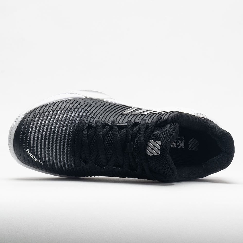 K-Swiss Hypercourt Express 2 Womens Black/White/Silver - Image 3