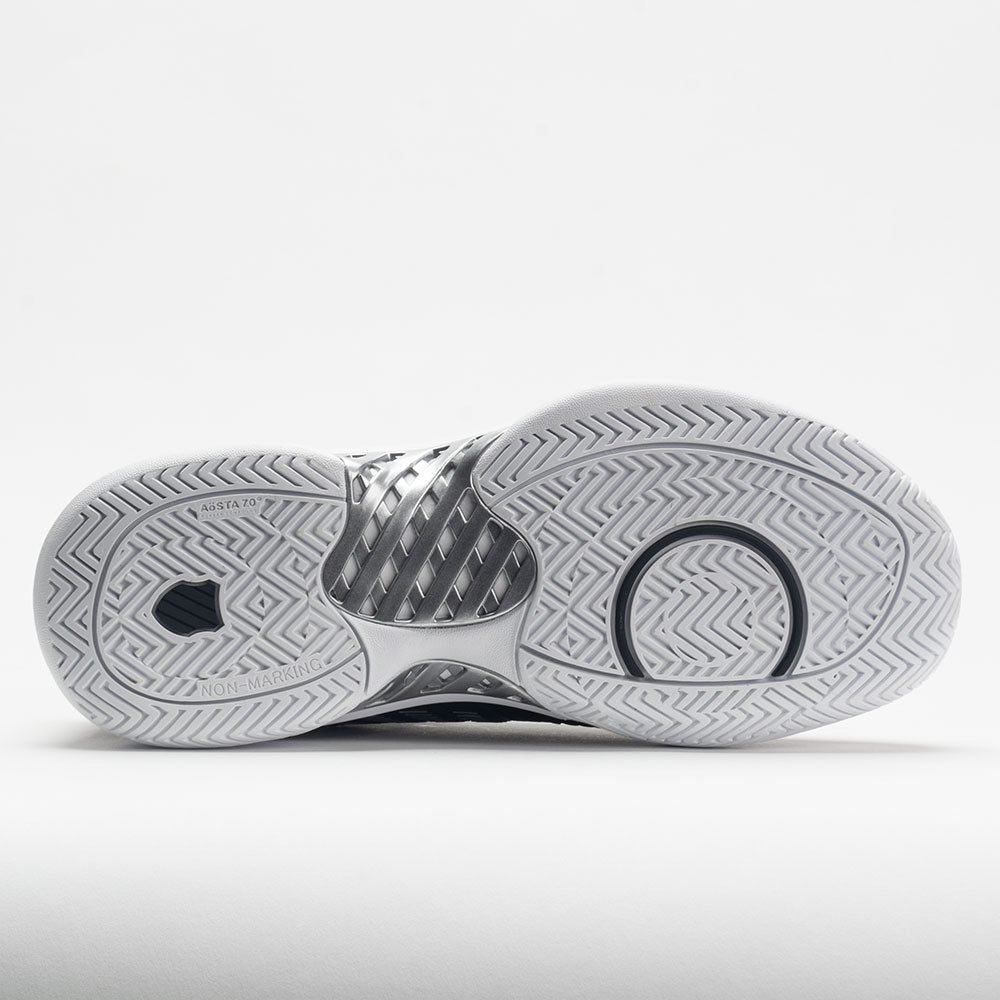 K-Swiss Hypercourt Express 2 Womens Black/White/Silver - Image 4