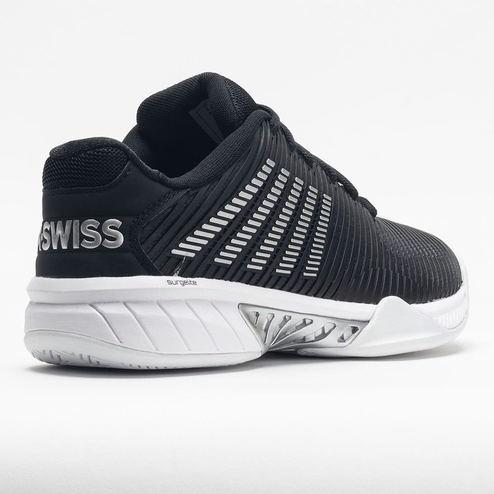 K-Swiss Hypercourt Express 2 Womens Black/White/Silver - Image 6