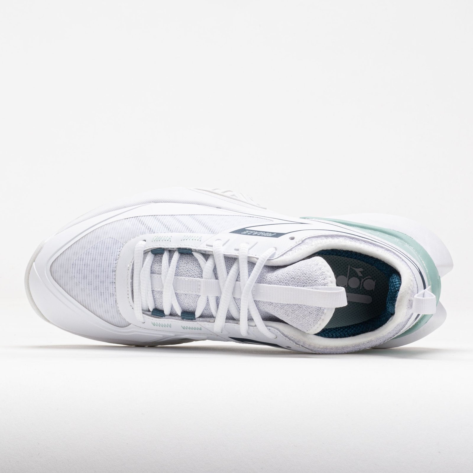 Diadora Finale AG Womens White/Legion Blue/Surf Spray - Image 3