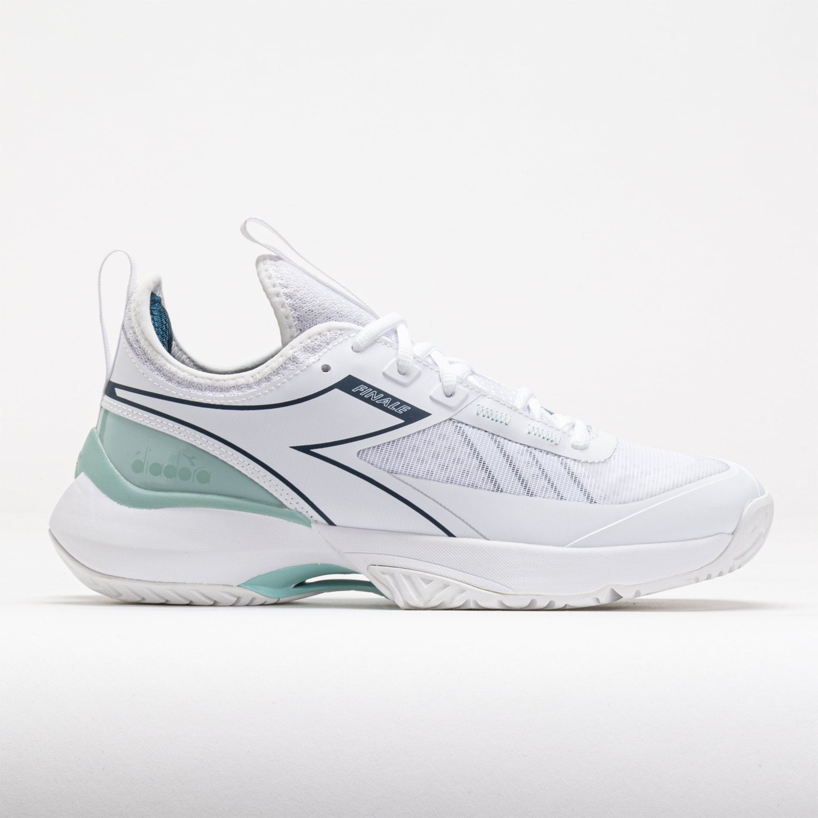 Diadora Finale AG Womens White/Legion Blue/Surf Spray