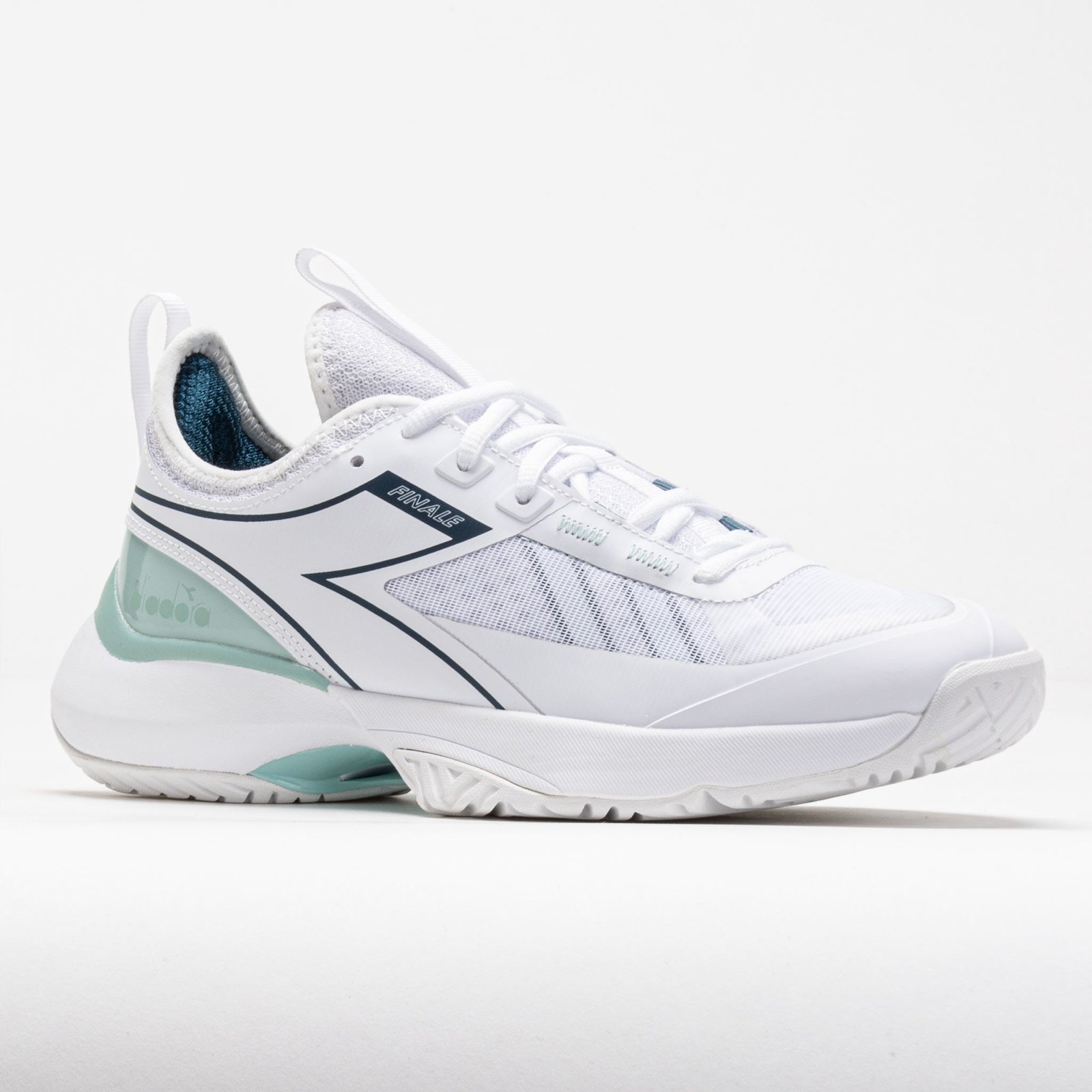 Diadora Finale AG Womens White/Legion Blue/Surf Spray - Image 5
