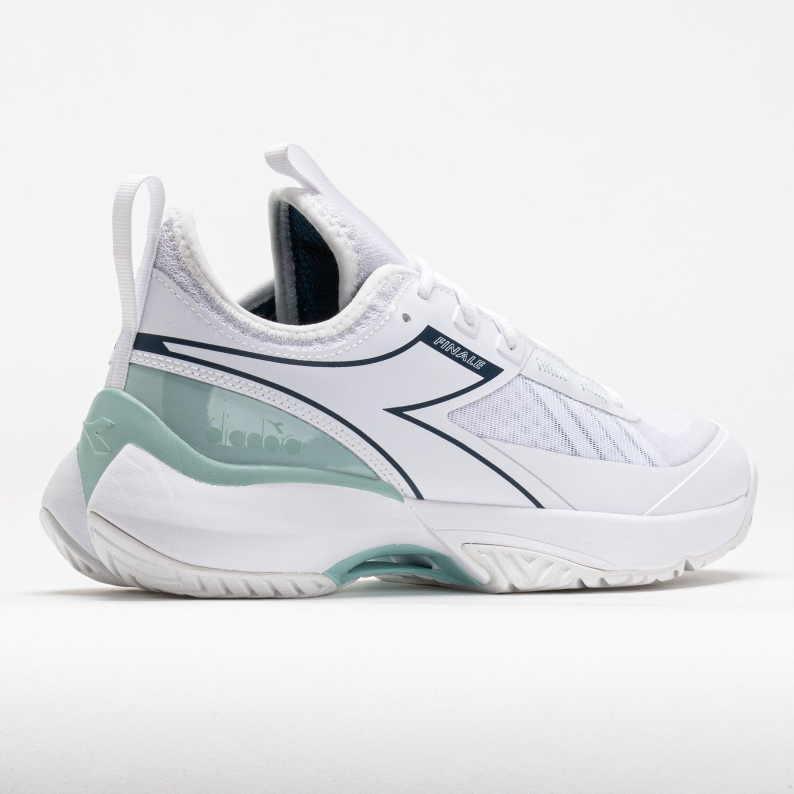Diadora Finale AG Womens White/Legion Blue/Surf Spray - Image 6