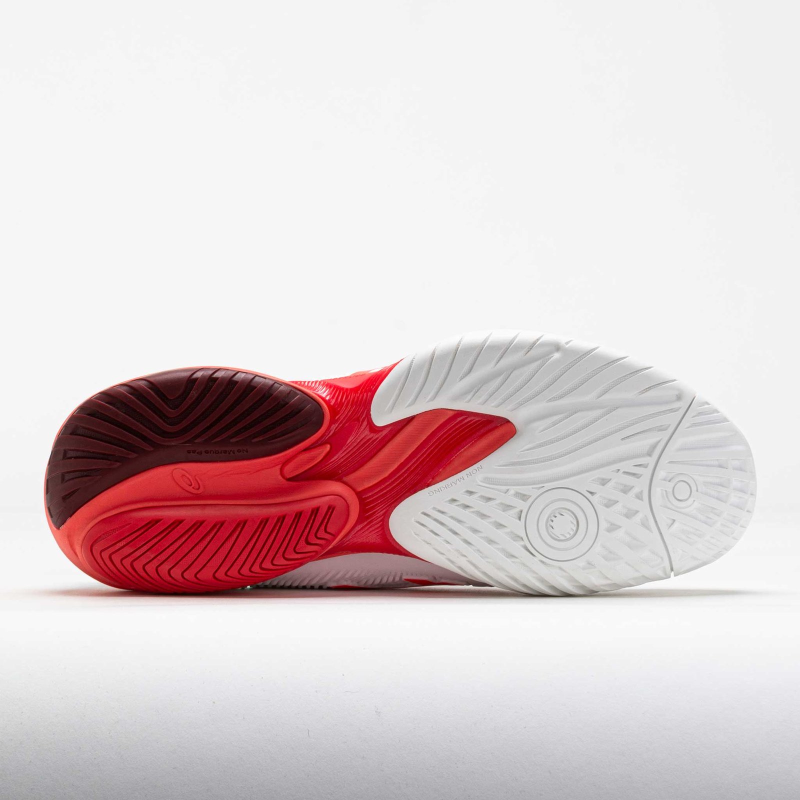 ASICS Court FF 3 Novak Mens White/Electric Red - Image 4