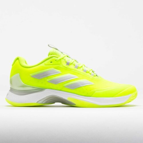 adidas AvaCourt 2 Womens Lucid Lemon/Zero Metallic/White