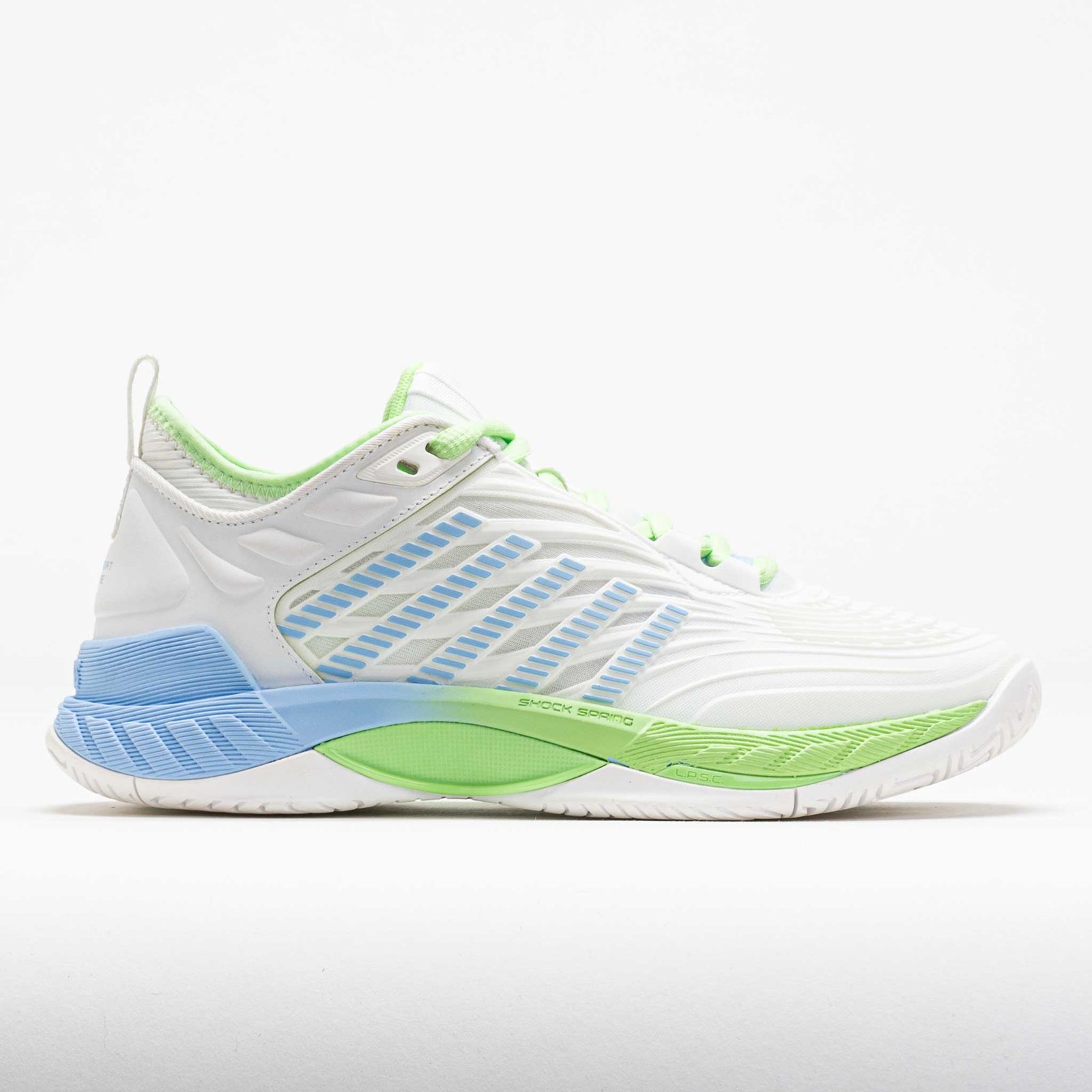 K-Swiss Hypercourt Supreme 2 Womens White/Paradise Green/Dutch Canal