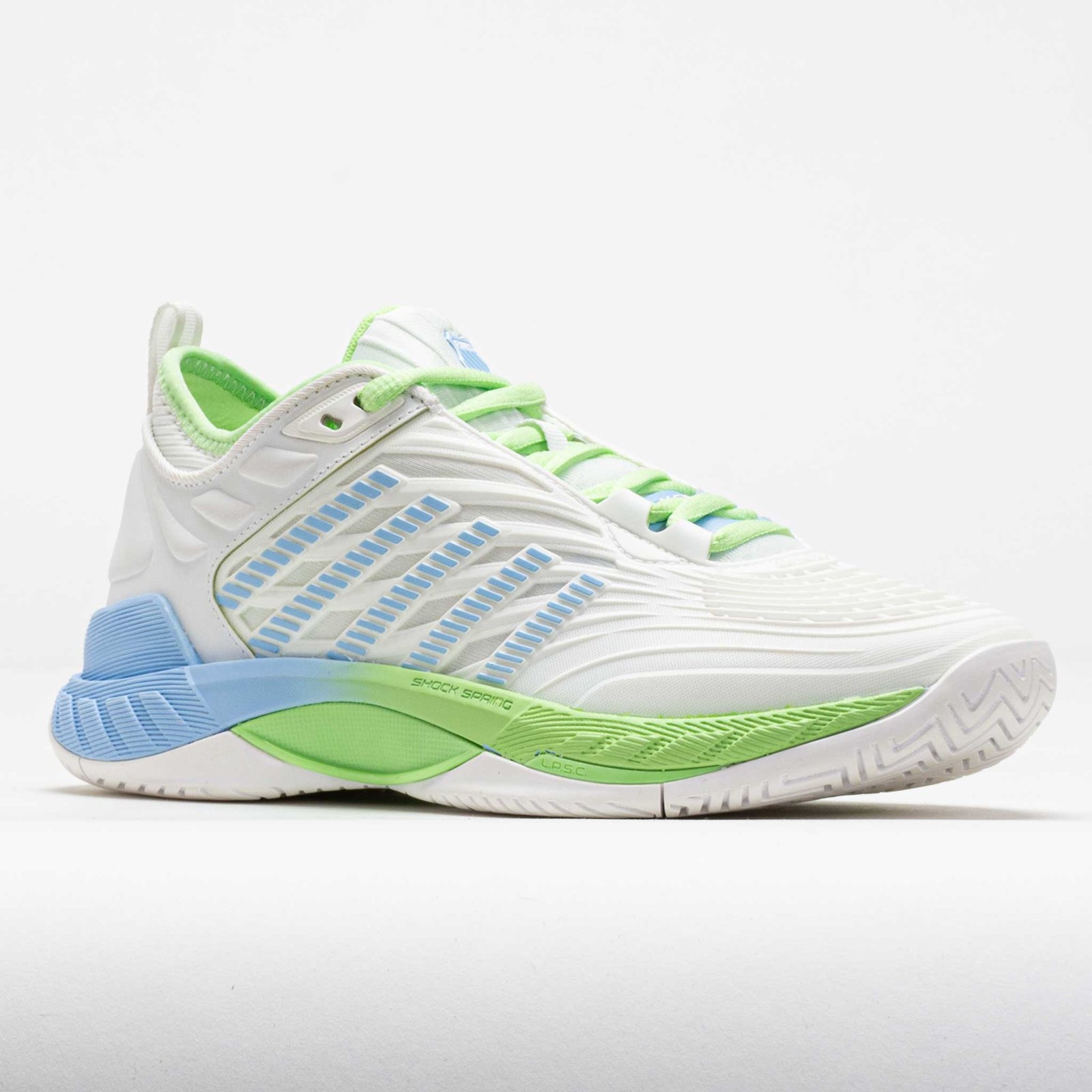K-Swiss Hypercourt Supreme 2 Womens White/Paradise Green/Dutch Canal - Image 5