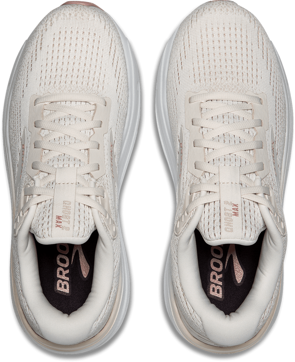 Women's Ghost Max 2 (190 - Coconut Milk/Gray/Zephyr) - Image 6