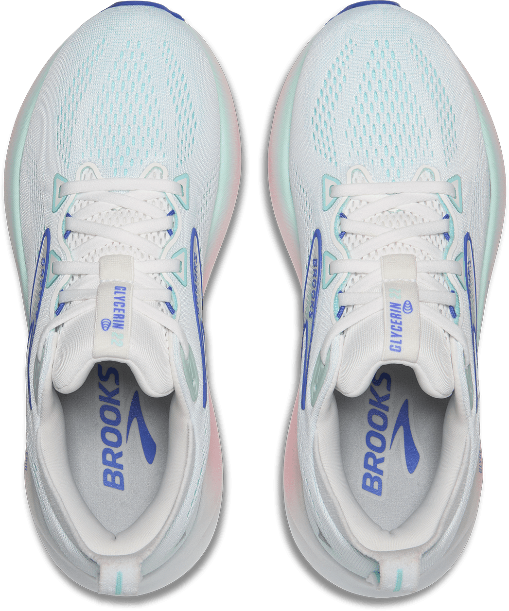 Women's Glycerin 22 (110 - White/Limpet Shell/Amparo Blue) - Image 4