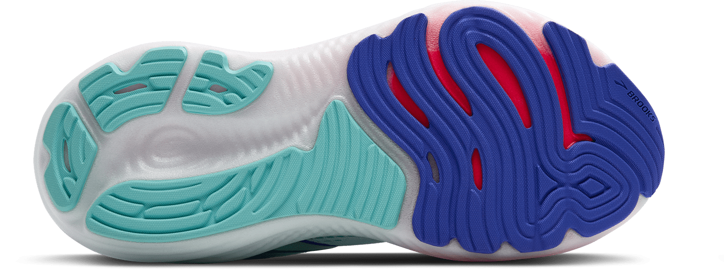 Women's Glycerin GTS 22 WIDE (110 - White/Limpet Shell/Amparo Blue) - Image 6