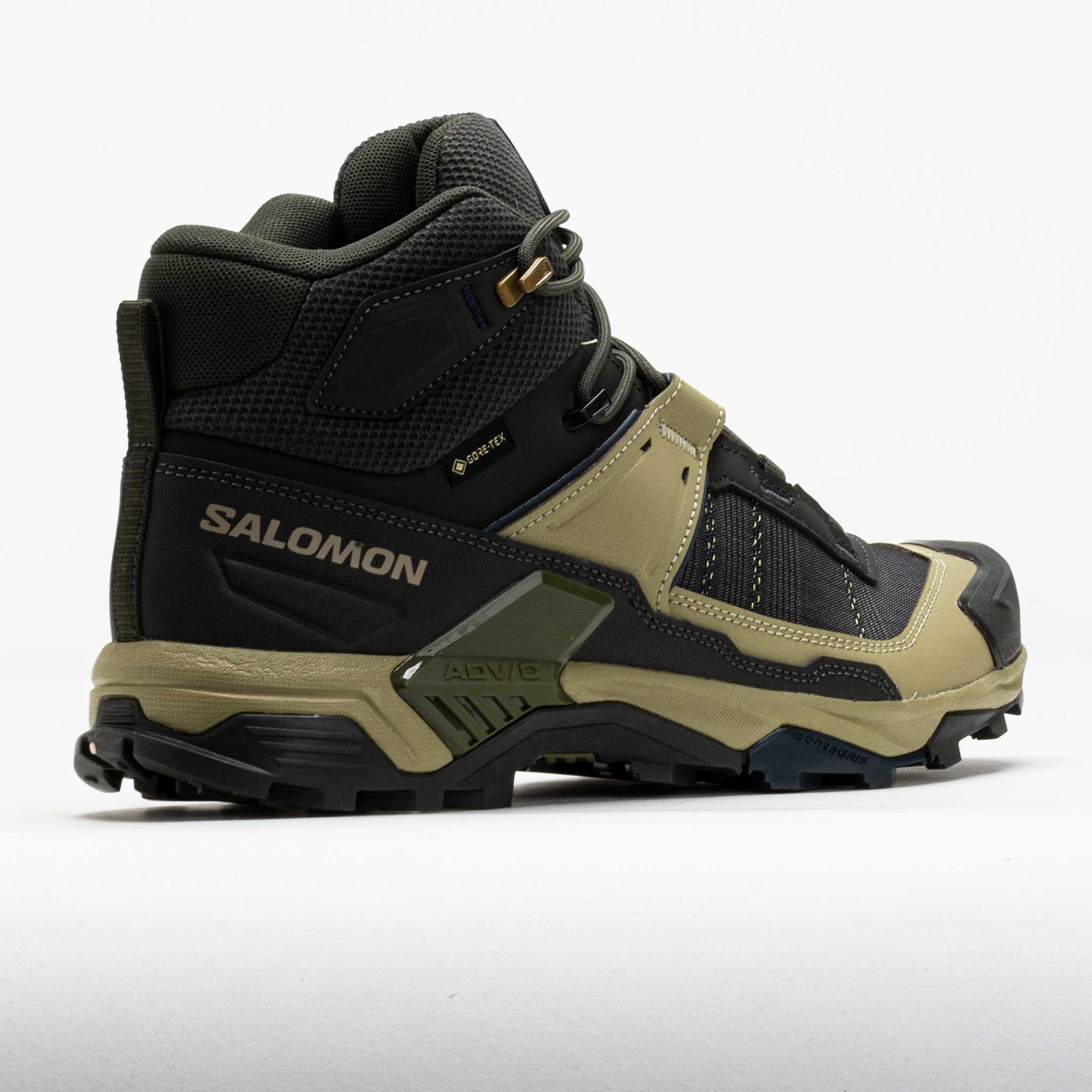 Salomon X Ultra 5 Mid GTX Mens Peat/Gray Green/Blue Nights - Image 6