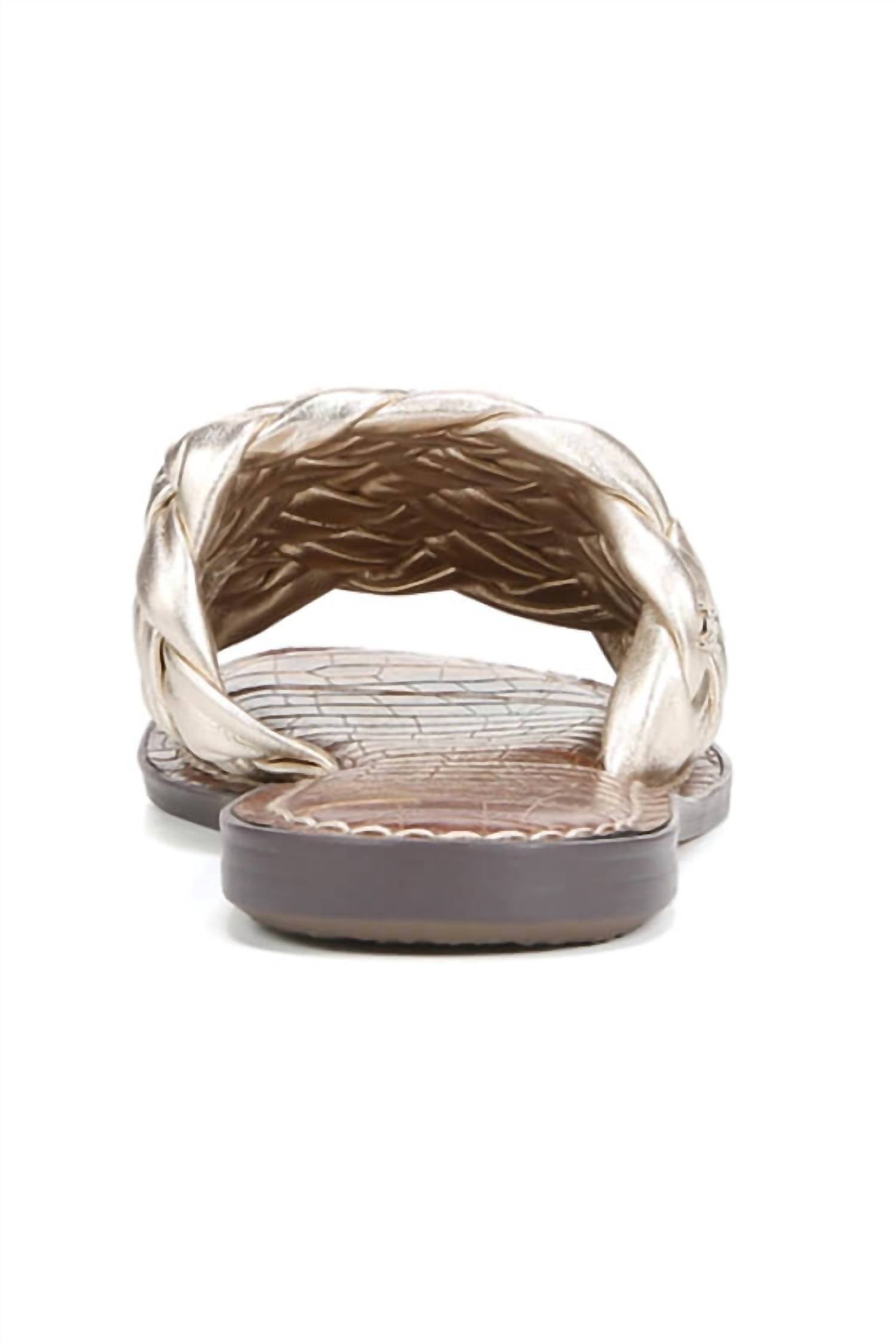 Sam Edelman - Women's Griffin Woven Slide Sandal - Image 3