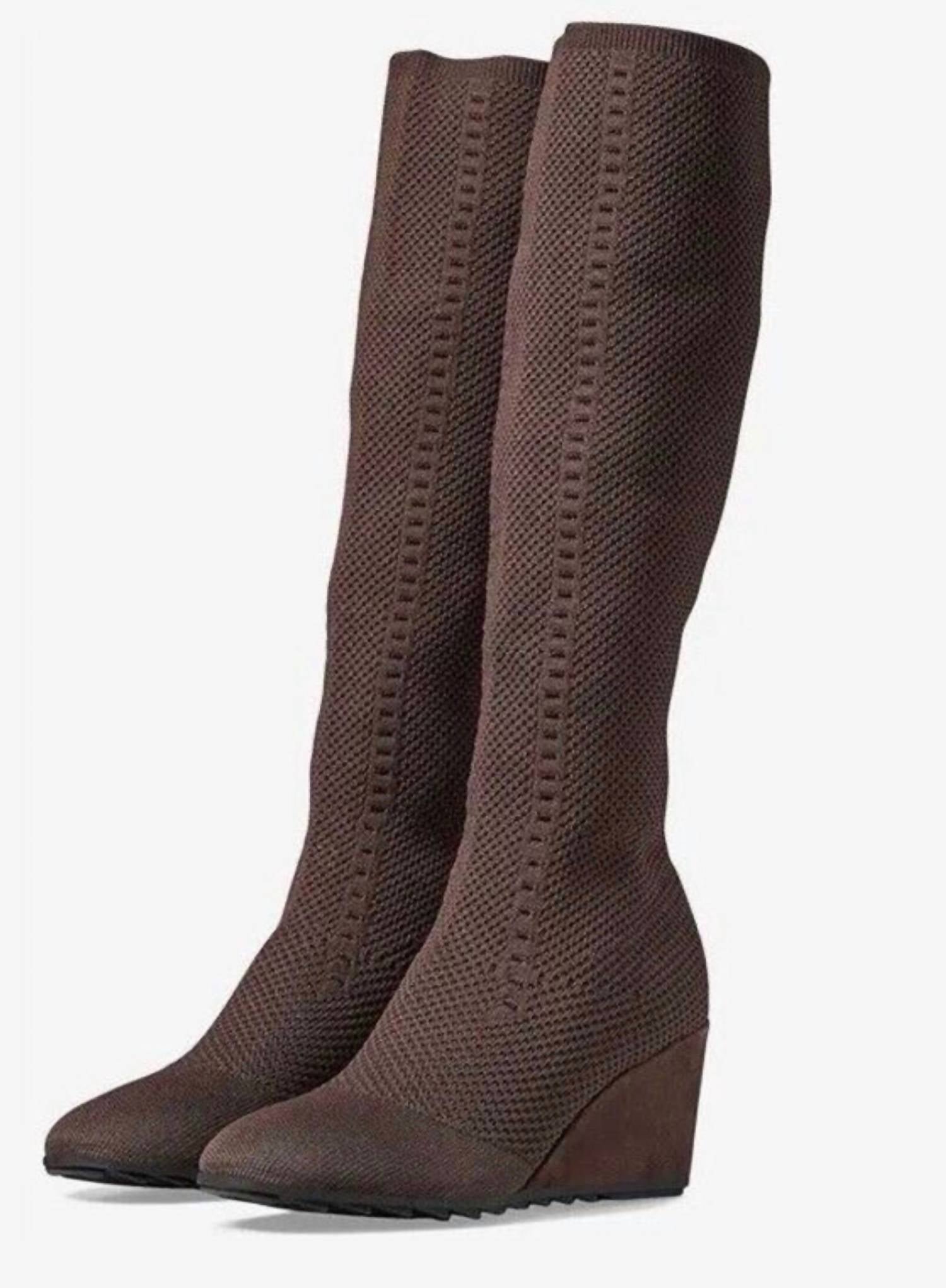 Eileen Fisher - Women's Kasana Stretch Knit Pull On Boots