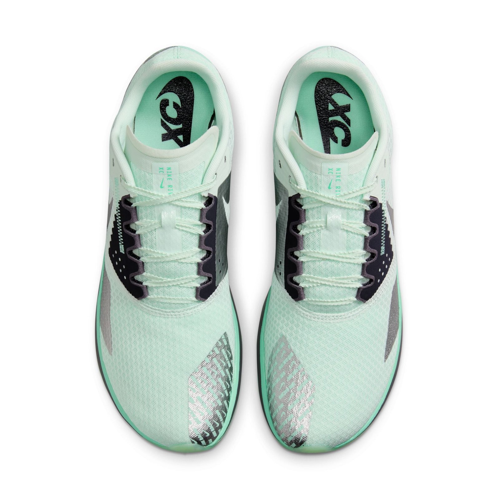 Unisex Zoom Rival XC 6 (300 - Barley Green/metallic Silver-Green Glow) - Image 8