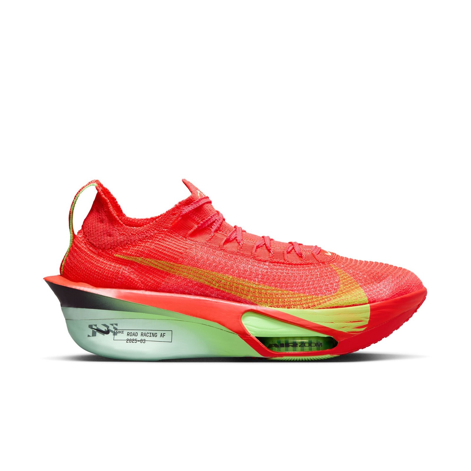 Men's Alphafly 3 (600 - Bright Crimson/Cave Purple-Lime Blast