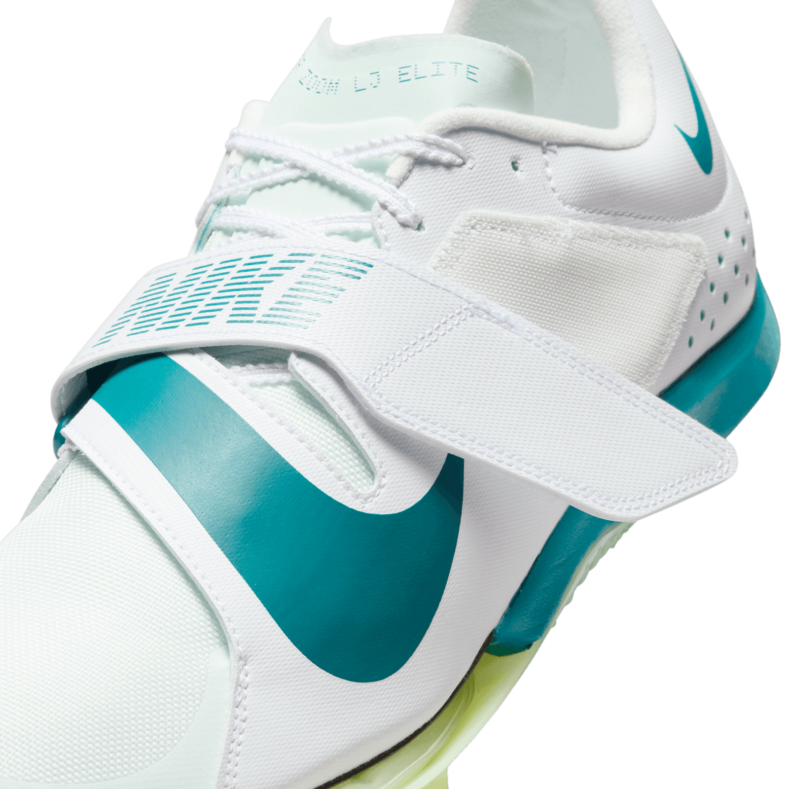 Unisex Air Zoom Long Jump Elite (100 - White/Bright Spruce-Barely Green) - Image 4