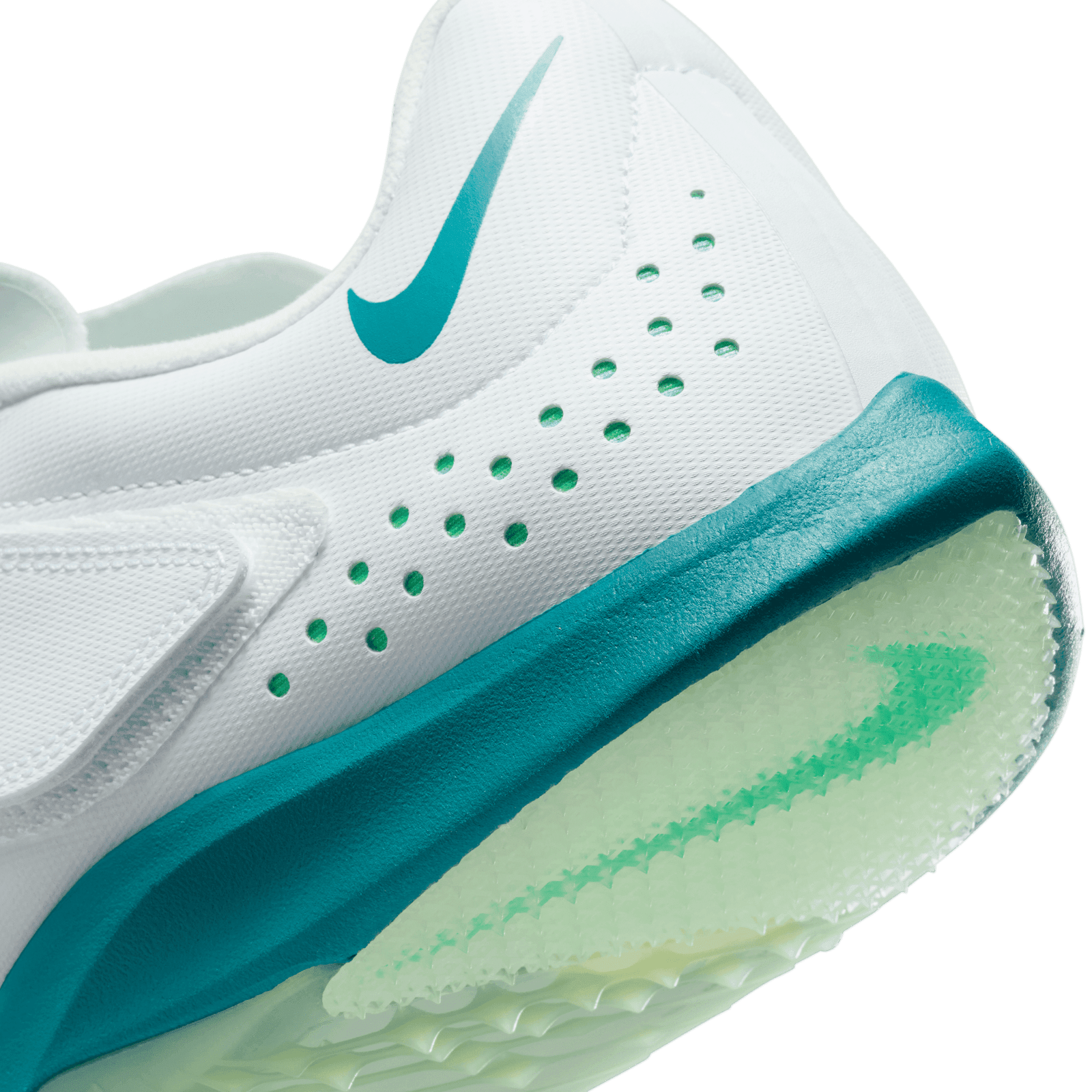 Unisex Air Zoom Long Jump Elite (100 - White/Bright Spruce-Barely Green) - Image 5