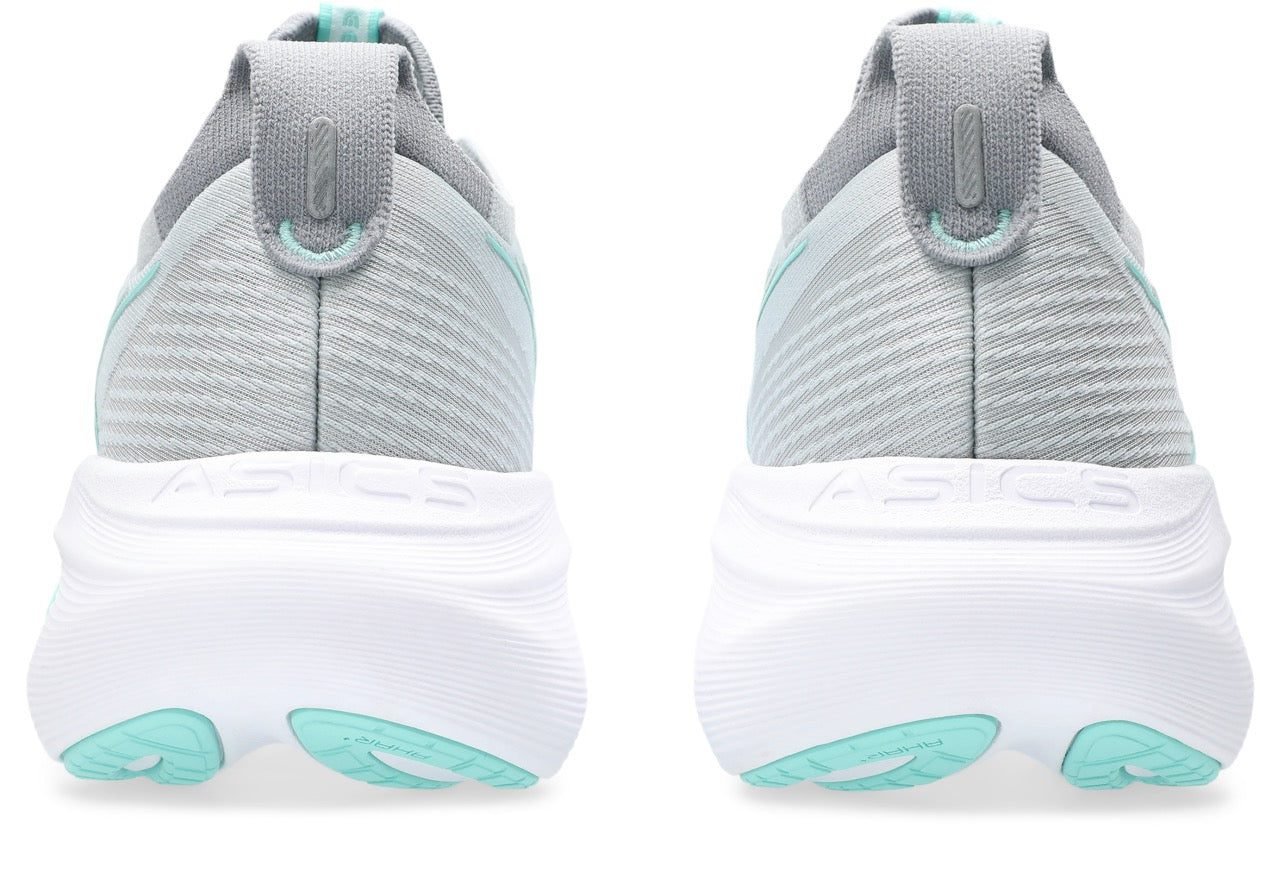 Women's Gel-Nimbus 27 (020 - Piedmont Grey/Illuminate Mint) - Image 9
