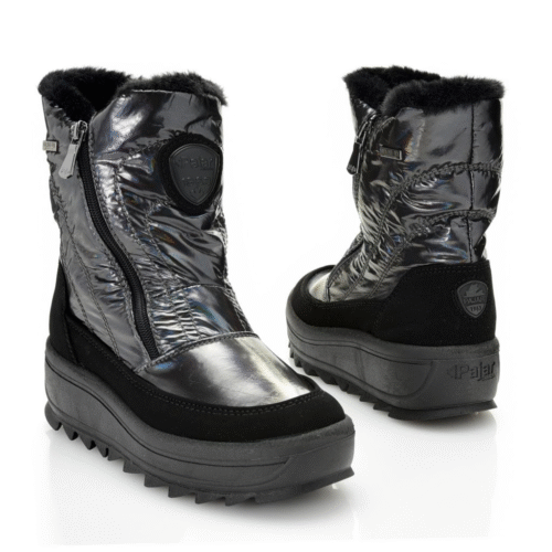 Pajar Canada Tanita Side Zip Wedge Ankle Boots