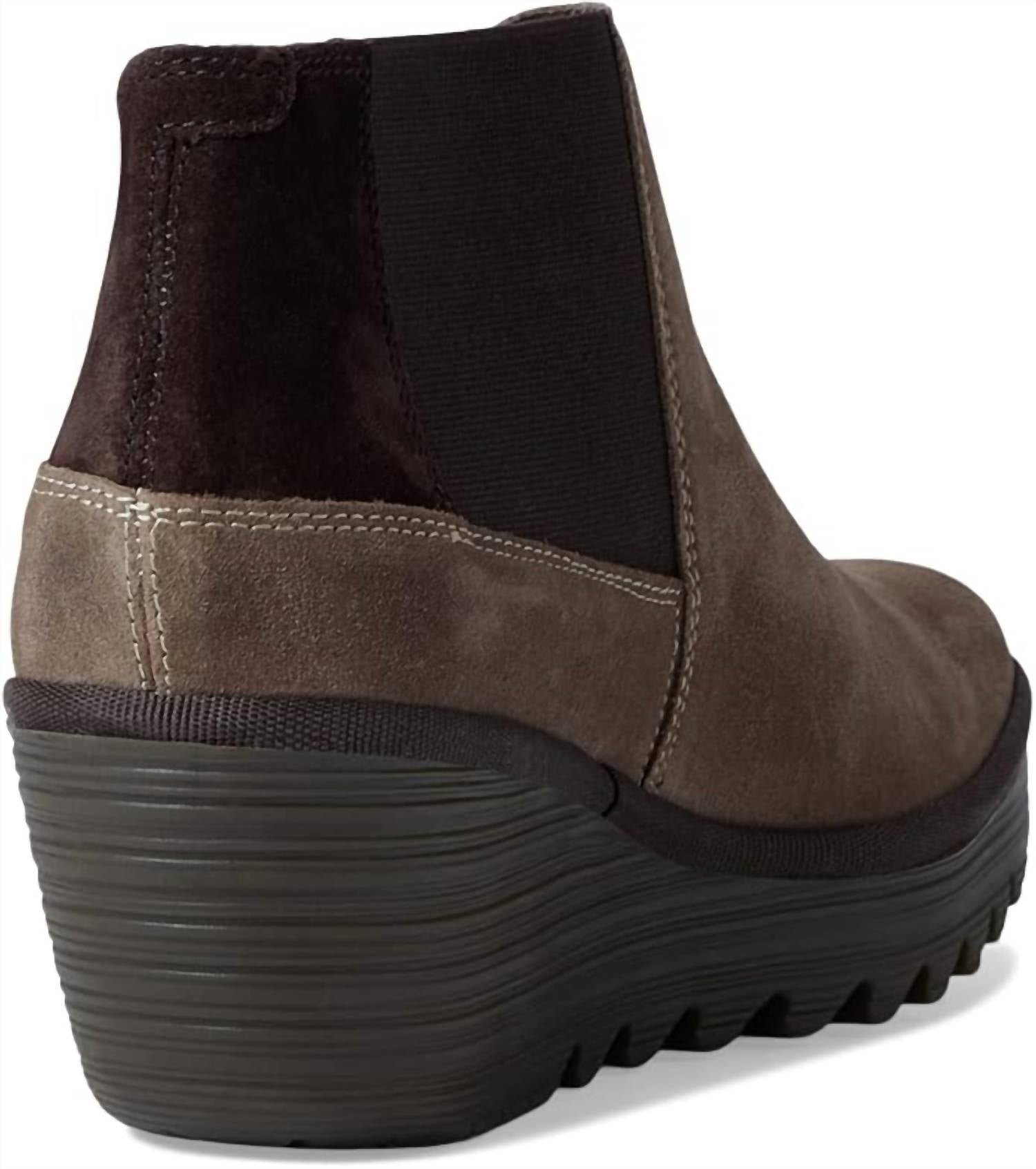 Fly London - Women's Wedge Chelsea Ankle Boots - Image 5