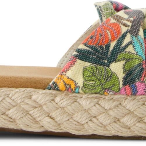 Toms - Women's Abby Slide Flatform Espadrille Sandal
