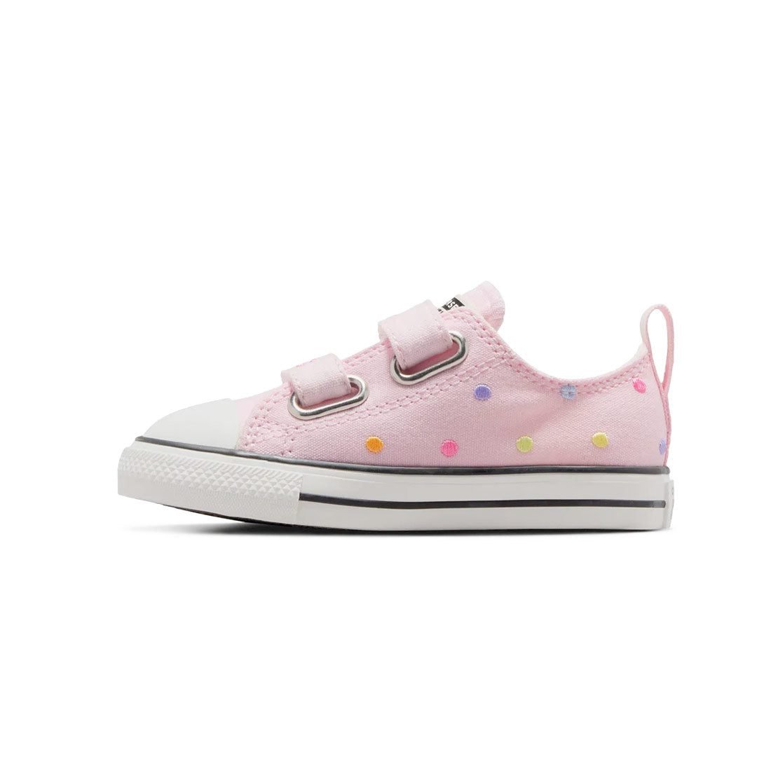 Converse - Kids' (Infant) Chuck Taylor All Star 2V Polka Dots Low Top Shoes (A10715C) - Image 2